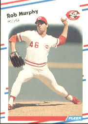 1988 Fleer Baseball Cards      241     Rob Murphy